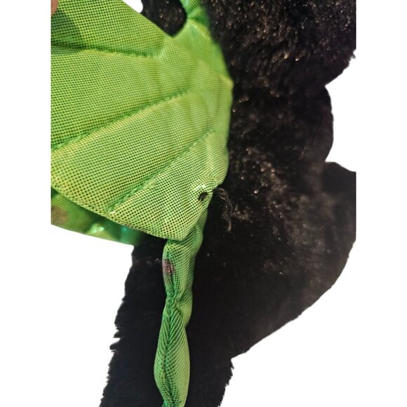Feisty Pets Fabio Flamefart Dragon Plush Gamestop Black Green 2017 READ DESCRIPT - Picture 11 of 14
